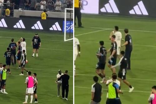 Chucky Lozano asegura que no ignoró a su exDT tras San Diego vs Galaxy: ‘No lo alcancé a ver’