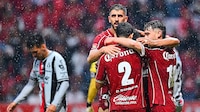 Toluca no tiene piedad y golea al Atlas en un juego que se tuvo que detener por tormenta eléctrica