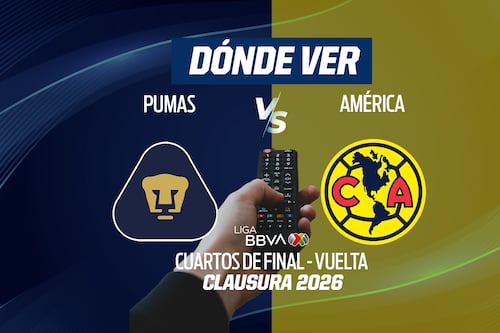 Pumas vs América EN VIVO: Dónde ver en TV, online y hora de vuelta Cuartos de Final Liga MX Clausura 2026