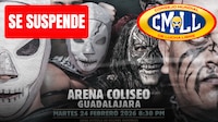 Consejo Mundial de Lucha Libre SUSPENDE función en Guadalajara por operativo en Jalisco