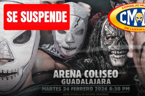 Consejo Mundial de Lucha Libre SUSPENDE función en Guadalajara por operativo en Jalisco