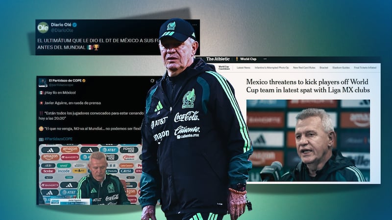 ‘Hay lío en México’: El ULTIMÁTUM de Javier Aguirre sacude al Tri y reacciona la prensa internacional