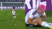 ¡No habría fingido! Reportan que jugador se FRACTURÓ tras tirar el ‘peor penal a lo Panenka’ (VIDEO)