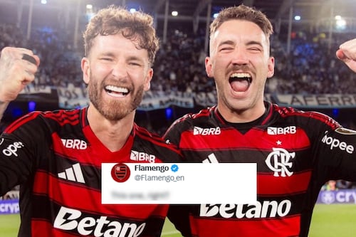 Las BURLAS de Flamengo para Racing y su DT tras ELIMINARLOS de la Copa Libertadores (FOTO)