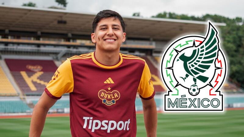 ‘A México siempre lo apoyo’; Diego Velásquez, el nacido en EE.UU. que juega en Chequia y se sueña con el Tri