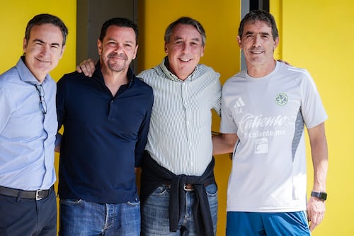 Emilio Azcárraga y Ferran Reverter dan ‘bendición’ al América de Almada para su pretemporada