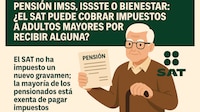 Pensión IMSS, ISSSTE o Bienestar: ¿El SAT puede cobrar impuestos a adultos mayores por recibir alguna?