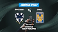 Monterrey vs Tigres: DÓNDE VER en vivo en TV, online y horario, Jornada 8 Liga MX Apertura 2026