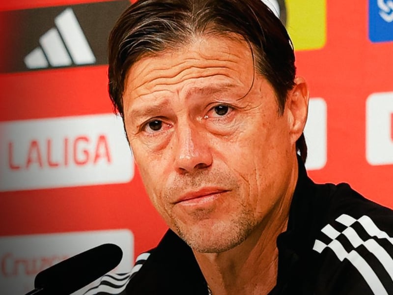 Matías Almeyda, contundente en medio de crisis del Sevilla: ‘No tengo miedo de que me echen’