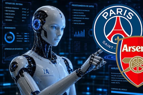 PSG vs Arsenal: Inteligencia Artificial revela quién ganará la Final de la Champions League