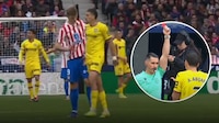 Jugador del Getafe fue expulsado ¡por pellizcar la entrepierna de Alexander Sørloth! (VIDEO)