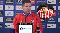 Cholo Simeone ELOGIA a Obed Vargas previo al Derbi vs Real Madrid: ‘Muy trabajador, que siga creciendo’