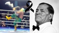 Murió Búho Pineda, réferi de lucha libre, por un martinete de El Hijo de Fishman, quien fue detenido