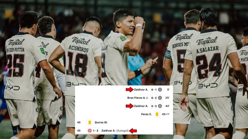 Ángel Zaldívar se fue de México con 15 PARTIDOS sin gol, pero en Costa Rica anotó DOBLETE y autogol