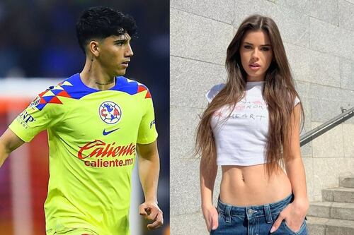 Kevin Álvarez del América tendría romance con influencer española, ¿quién es su nueva novia? (VIDEO)