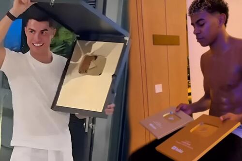 Lamine Yamal ya es YOUTUBER y llegó al MILLÓN de seguidores; ¿cuántos le faltan para igualar a Cristiano?