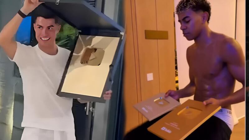 Lamine Yamal ya es YOUTUBER y llegó al MILLÓN de seguidores; ¿cuántos le faltan para igualar a Cristiano?