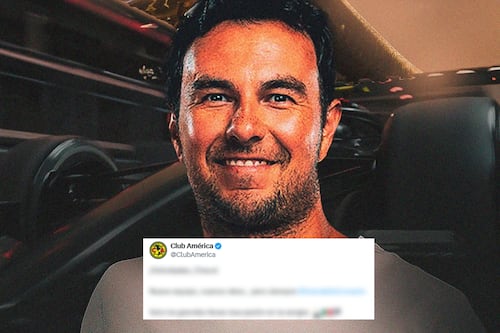 América FELICITA a Checo Pérez tras ser anunciado como piloto de Cadillac: ‘Los grandes llevan esa pasión’