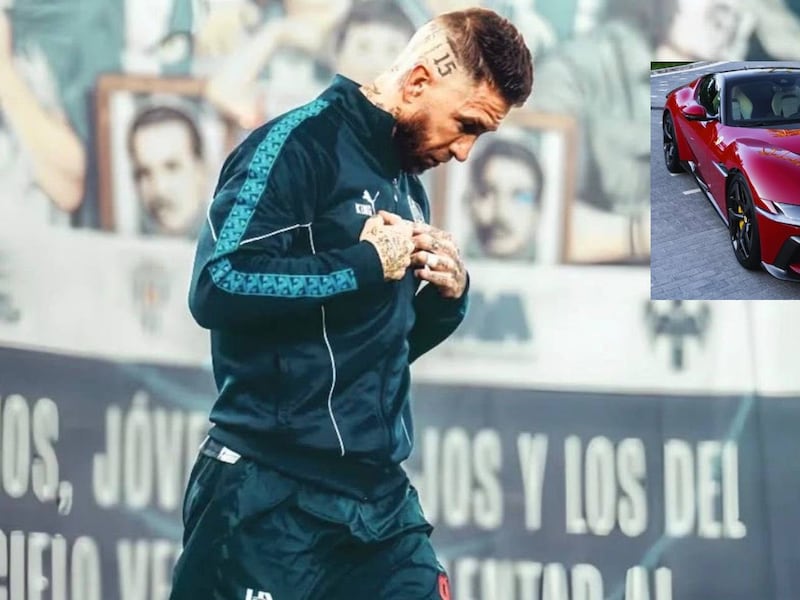 ¿Cuántos millones cuesta el nuevo Ferrari de Sergio Ramos? Esto vale el auto de alta gama