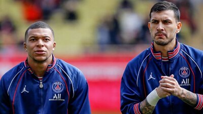 Paredes y Kylian Mabppé fueron compañeros en el PSG.
