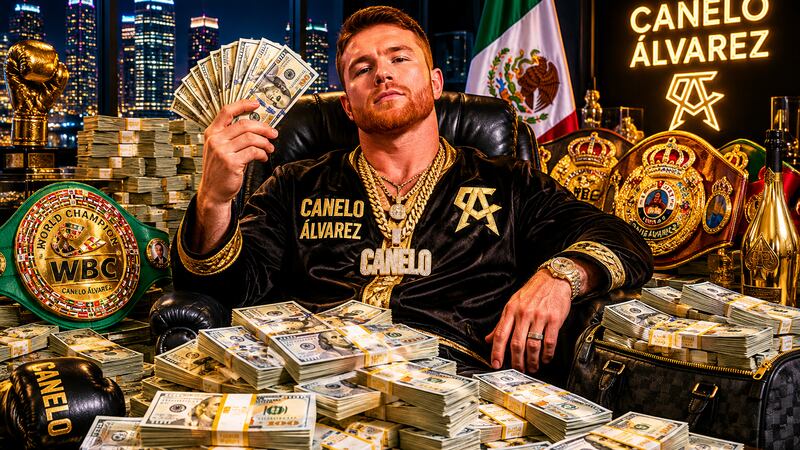 Canelo Álvarez fue el segundo atleta mejor pagado del mundo; Cristiano Ronaldo lideró el ranking 2026