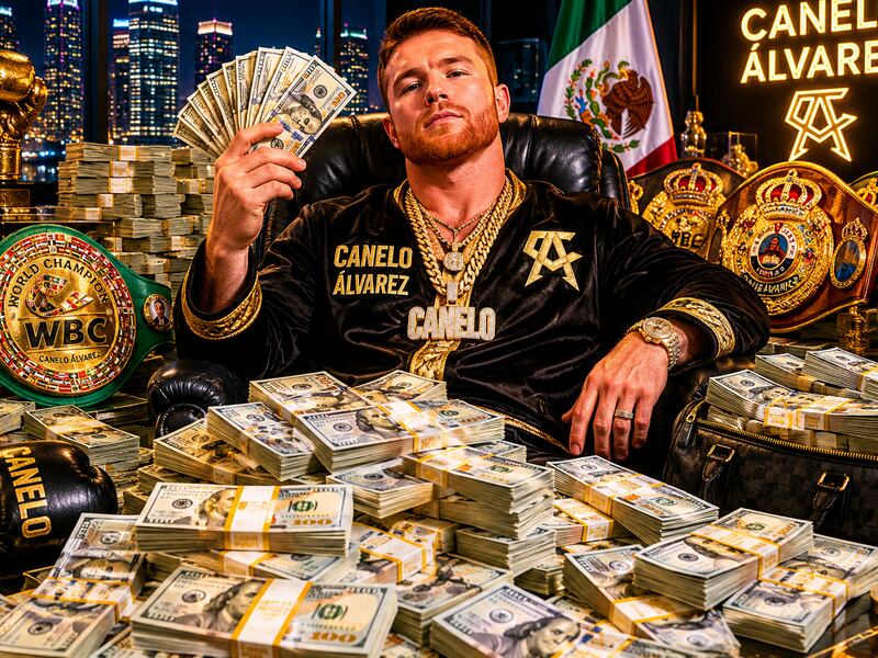 Canelo Álvarez fue el segundo atleta mejor pagado del mundo; Cristiano Ronaldo lideró el ranking 2026