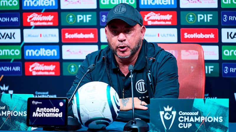 ‘Nos propusimos quedar en la historia de Toluca’; Mohamed confía en ganar la Concachampions ante Tigres