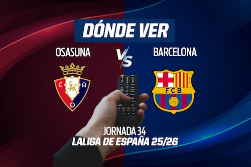 Osasuna vs Barcelona EN VIVO: Dónde ver en TV, online y hora LaLiga de España 2025-26
