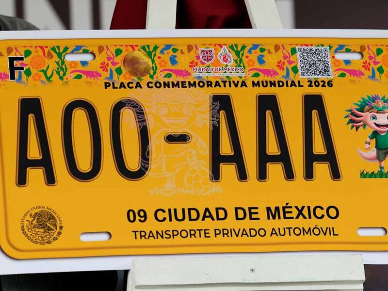 ¿Cómo conseguir las Placas del Mundial 2026? Costos, fechas, requisitos y dónde tramitarlas