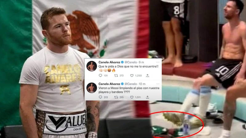 Lionel Messi revela que mexicanos iniciaron la ‘BRONCA’ con Canelo Álvarez por ‘patear un jersey’