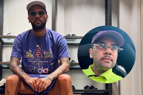 Dani Alves reaparece en redes compartiendo oración y con el jersey de Jorge Campos