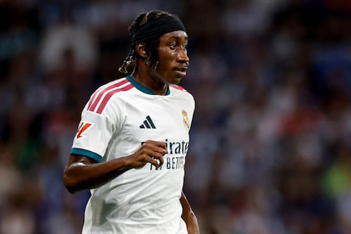 El día que Yan Diomandé, fichaje más caro del Real Madrid, estuvo en la cancha de CU ante los Pumas