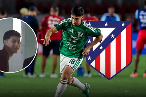Obed Vargas ya está en España para cerrar su fichaje por el Atlético de Madrid (VIDEO)