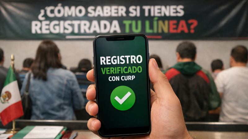 Paso a paso: Así puedes verificar si tu línea de celular quedó REGISTRADA a tu CURP y nombre