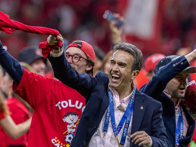 ‘Es una final importante, tenemos mucha ilusión internacional’: Presidente del Toluca quiere la Concachampions