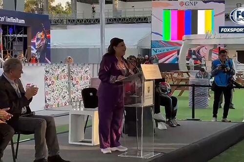 ‘Tengo plena voluntad para que continúe en CDMX la Fórmula 1′: Clara Brugada