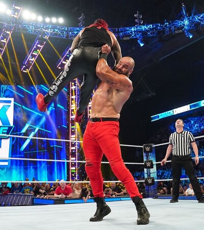 Nadie ha conseguido hacer la cuenta de tres sobre Braun Strowman en ninguna de sus 5 apariciones en la lucha tradicional de 5 vs. 5