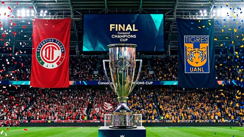 ¡Cambio de hora! Se mueve la Final de Concachampions entre Toluca vs Tigres