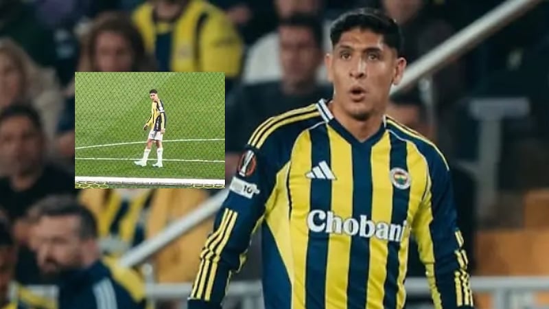 Edson Álvarez volvió a jugar tras su operación: Sumó 1 MINUTO y afición del Fenerbahce LO ABUCHEÓ