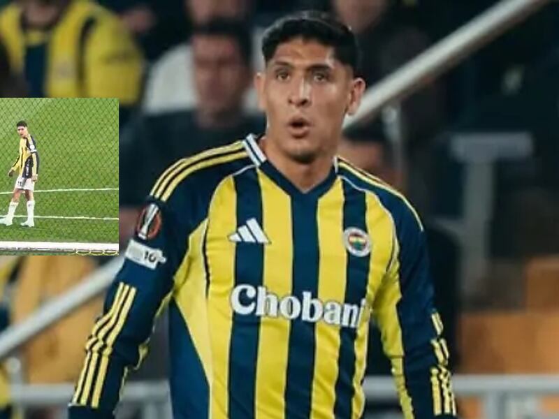 Edson Álvarez volvió a jugar tras su operación: Sumó 1 MINUTO y afición del Fenerbahce LO ABUCHEÓ