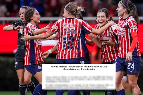 Liga MX revela la nueva FECHA del Clásico Femenil entre Chivas vs América, aunque REPROGRAMAN otro juego