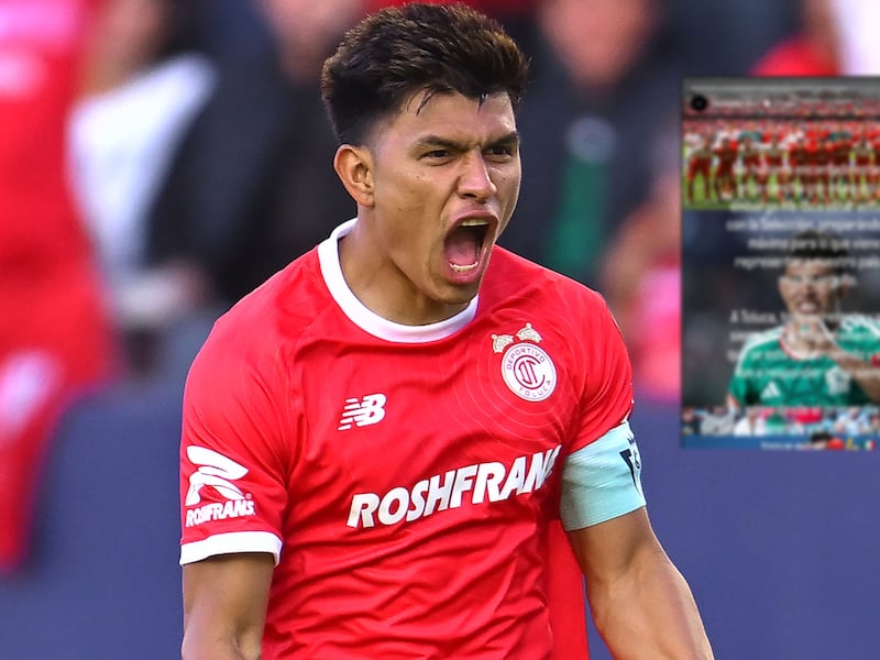 Jesús Gallardo se pronuncia tras no poder jugar Concachampions con Toluca por concentrar con el Tri