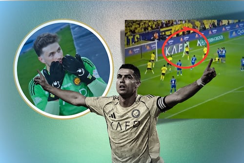 Al Nassr y Cristiano Ronaldo, por GRAVE ERROR del portero al 98’, posponen TÍTULO DE LIGA en Arabia