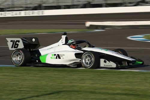 Ricardo Escotto sortea un fin de semana complicado en el GP de Indianápolis de la INDY NXT