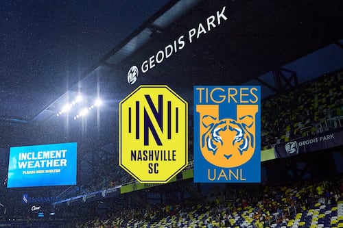 Concacaf confirma que la Ida de la Semifinal entre Nashville-Tigres se retrasa una hora por mal clima
