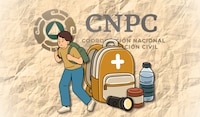 ¿Qué debe contener tu mochila de emergencia por fuertes lluvias o sismos? Protección Civil lo explica