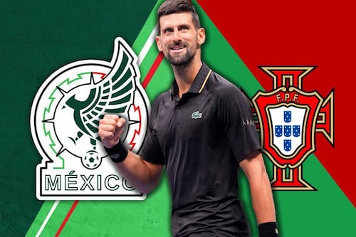 ¡México vs Portugal será la Final del Mundial! El pronóstico del legendario Novak Djokovic