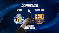Getafe vs Barcelona EN VIVO: Dónde ver en TV, online y hora LaLiga de España 2025-26