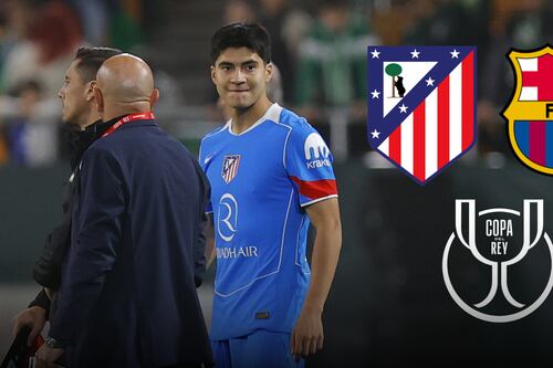 Obed Vargas y Atlético de Madrid jugarán semifinales en Copa del Rey contra Barcelona