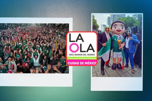 ¡CMLL dio el banderazo! CDMX intenta Récord Guinness con la ola humana más grande rumbo al Mundial 2026